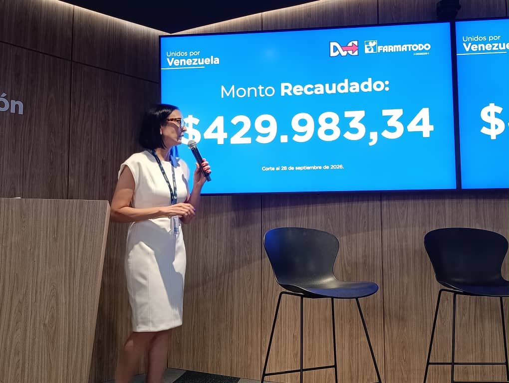Farmatodo supera su meta al recaudar más de 429 mil dólares para afectados por sismos