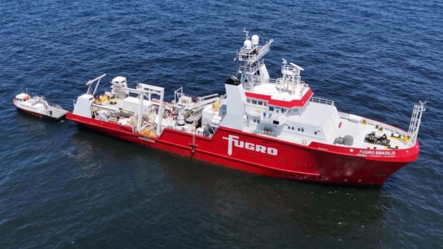 Llega el buque M.V. Fugro Brasilis para transformar la Plataforma Deltana